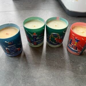 Diptyque Holiday Candle Set - Blue, Green, Red